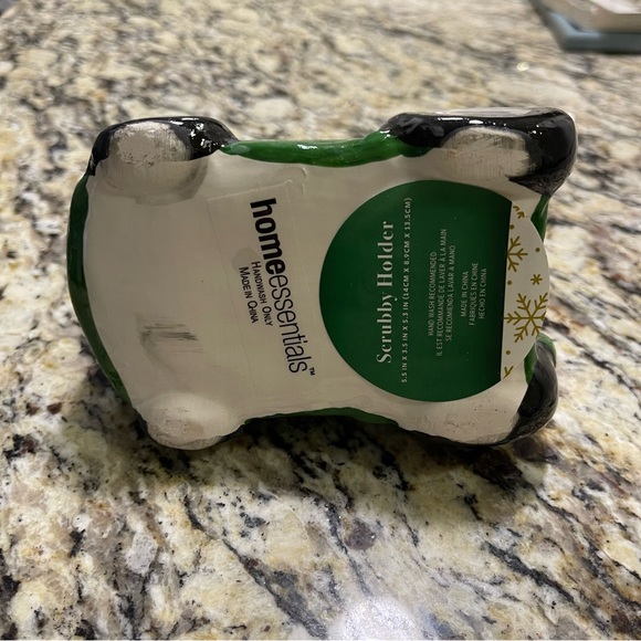 HOME ESSENTIALS SANTA CLAUS SCRUBBY HOLDER - Picture 4 of 5
